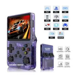 GENERICO - CONSOLA R36S PORTATIL JUEGO MORADO