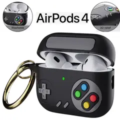 GENERICO - Funda case para AirPods 4 (2024) Retro con Diseño de Consola