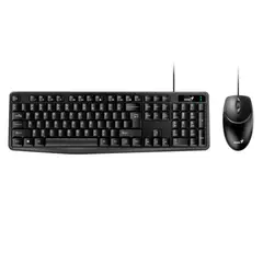 GENIUS - TECLADO Y MOUSE KM-170 USB BLACK