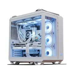 ASUS - Case GAMER BLANCO GT502 GAMING ATX USB 8R LADO VIDRIO TEMPLADO