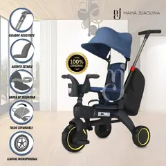 BEAUTIFUL - Triciclo Guiador para Niños «DATRION» Blue