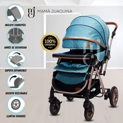 BEAUTIFUL - Coche Cuna De Lujo «SUNDAY DREAMS» Sky Blue