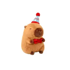 GENERICO - Peluche Capibara Happy Birthday 30CM