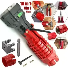 GENERICO - Llave Multifuncional Para Gasfitería 18En1