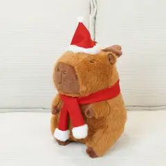 GENERICO - Peluche Capibara Navideño 30CM