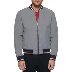 TOMMY HILFIGER - CASACA VARSITY BOMBER WITH TRI COLOR