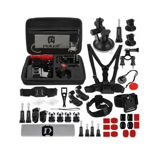 PULUZ - Accesorios para Gopro - 45 en 1