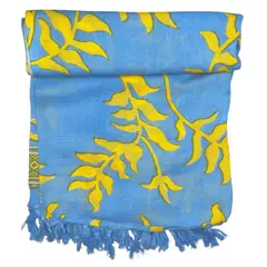 MAGE DISTRIBUTION - Pareo Pañoleta Colan Celeste con Amarillo