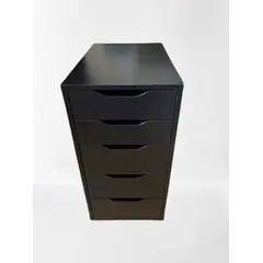 GENERICO - Cajonera vintage melamina Negro