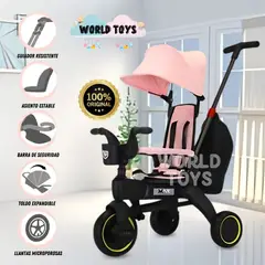 BEAUTIFUL - Triciclo Guiador para Niños «DATRION» Pink
