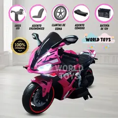 CONFORT - Moto a Batería Musical «SUPER RUNNER» Pink