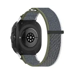 GENERICO - Correa deportiva Nylon para Samsung galaxy watch 7 - gris