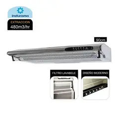 INDURAMA - Campana Extractora 9Ocm CEI 902CRP