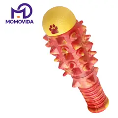 MOMOVIDA - Juguete masticable Sonoro pequeño de Bate Naranja DT-9