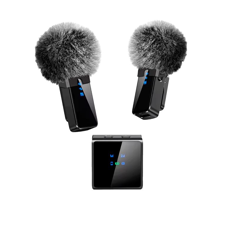 Micrófono solapero inalámbrico Profesional DUAL Compact SX50