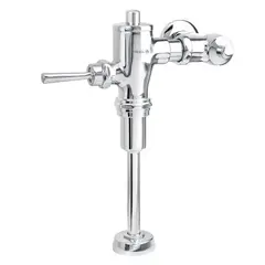 TREBOL - GRIFERÍA FLUXÓMETRO PARA URINARIO CON DESCARGA INDIRECTA CROMO