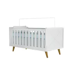 GENERICO - CUNA LORENA BLANCO SIN CAPITONE