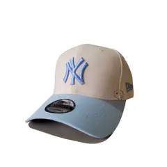 GENERICO - GORRO CELESTE CREMA NY NEW ERA AJUSTABLE