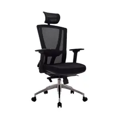 OFIDEAS - Silla Ergonómica Reclinable En Malla Winner Negro