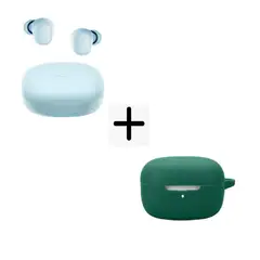 XIAOMI - Redmi Buds 6 Play Azul + Funda de Silicona Verde