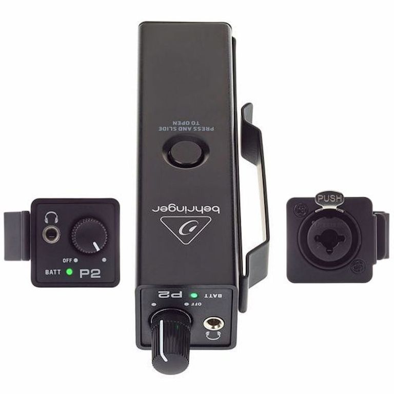 P2 In Ear Monitor Amplificador Audifonos A Bateria