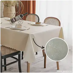 INSPIRA MARKET - Mantel de Mesa Blondas Rectangular 140cm x 250cm