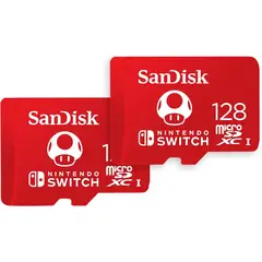 SANDISK - Pack x 2 Unidades de Memoria Micro Sd De 128 Gb Nintendo