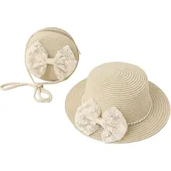 GENERICO - Sombrero y Bolso de Verano Pink