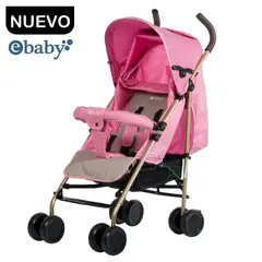 EBABY - NUEVO Coche Bastón Reclinable Travis 214-3 Rosado