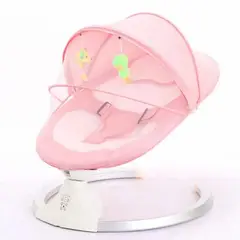 GENERICO - Mecedora electrica para bebes con control remoto