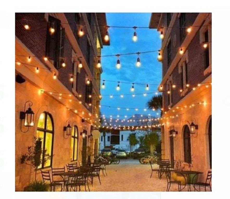 GUIRNALDAS SOLAR DECORATIVAS Y10 FOCOS LED PREMIUN A1