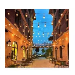 GENERICO - GUIRNALDAS SOLAR DECORATIVAS Y10 FOCOS LED PREMIUN A1