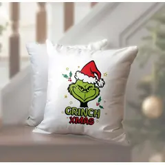 IMPRESIONARTE - Cojin Grinch Luces Navidad