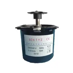 GENERICO - Motor Para Incubadora Con Piñon 18w 220v 60ktyz