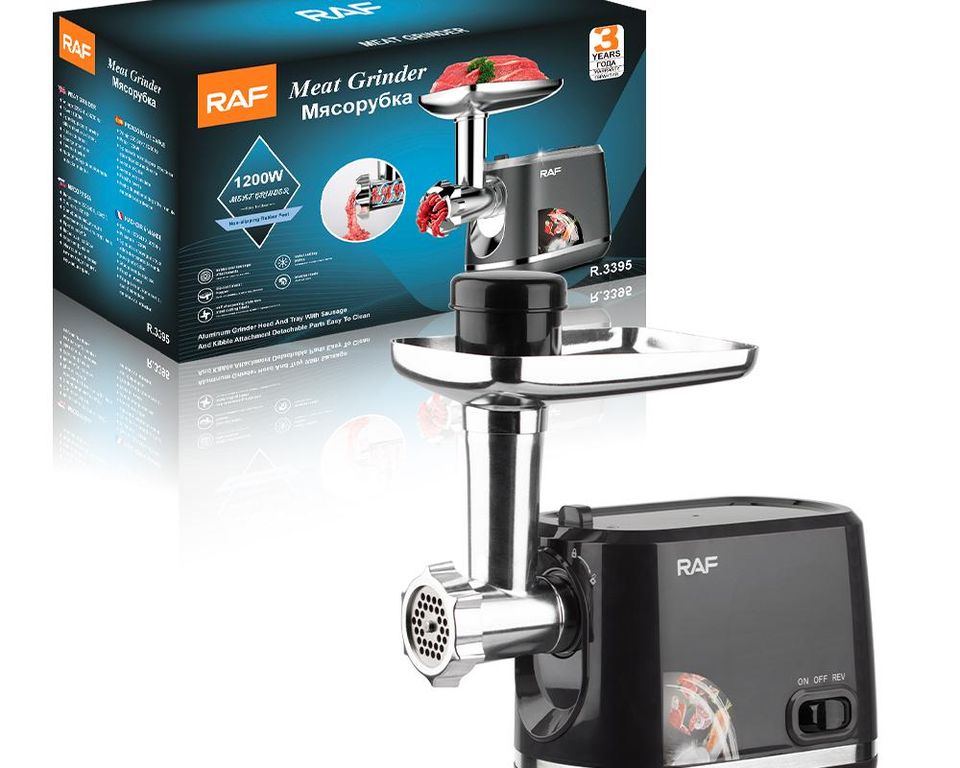 TRITURADOR MOLEDOR DE CARNE FRUTAS VERDURAS 1200W