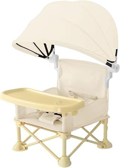 Silla de Alimentación para Niños Color Amarillo