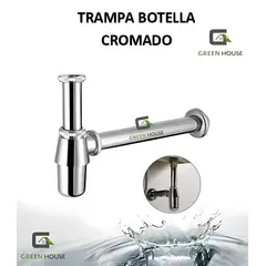 GREEN HOUSE - TRAMPA BOTELLA CROMADA