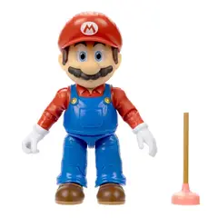 JAKKS PACIFIC - Super Mario Bros - Figura Mario Bros Articulable Pelicula