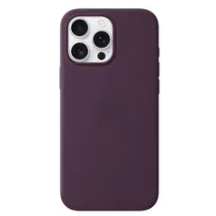 GENERICO - CASE DE SILICONA PARA IPHONE 16 PRO VINO