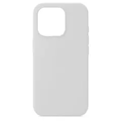 GENERICO - CASE DE SILICONA PARA IPHONE 16 PRO MAX BLANCO