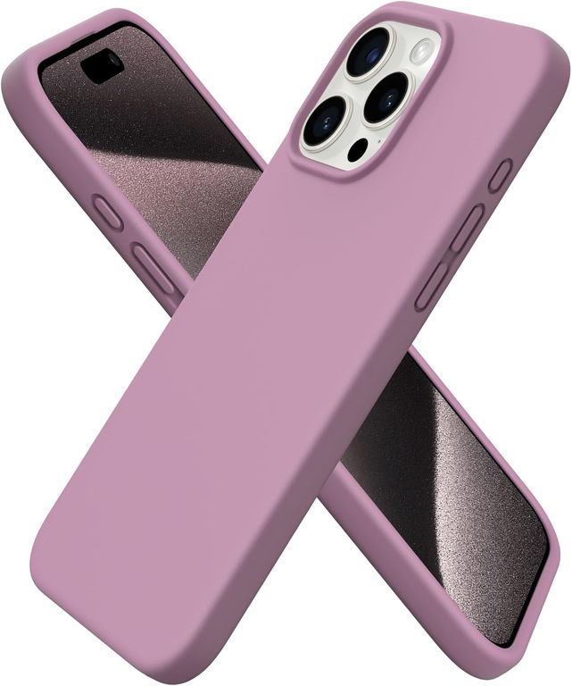 CASE DE SILICONA PARA IPHONE 16 PRO MAX ROSA