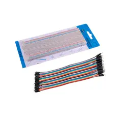 POWER ACOUSTIK - Protoboard 830 puntos Y Cables Para Tus Prototipos De ELECTRONICA