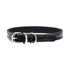 BOBBY - Collar para perros Power negro 30cm