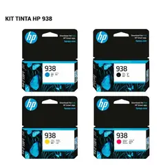 HP - Kit De 4 Cartuchos Originales 938