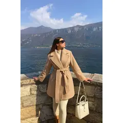 AMA OUTFITTERS - ABRIGO DE PAÑO OVERSIZE BOSS