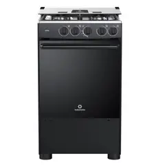 INDURAMA - Cocina de 4 Hornillas Goya Negra