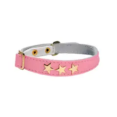 BOBBY - Collar para gatos Estrella Miau - rosado