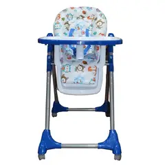 BABY KITS - Silla de Comer Regulable SNACK 6 Niveles - Azul