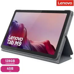 LENOVO - Tablet Tab M9 TB310XU 128GB 4GB RAM 9 + Folio Case 4G LTE