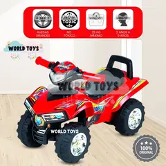 KINGDOM - Correpasillo Montable «BABY EXPLORER» Red